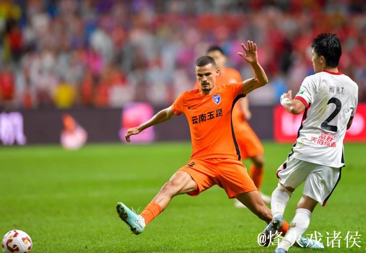 云南玉昆队史首次中超两连胜：守住城门 攻陷津门