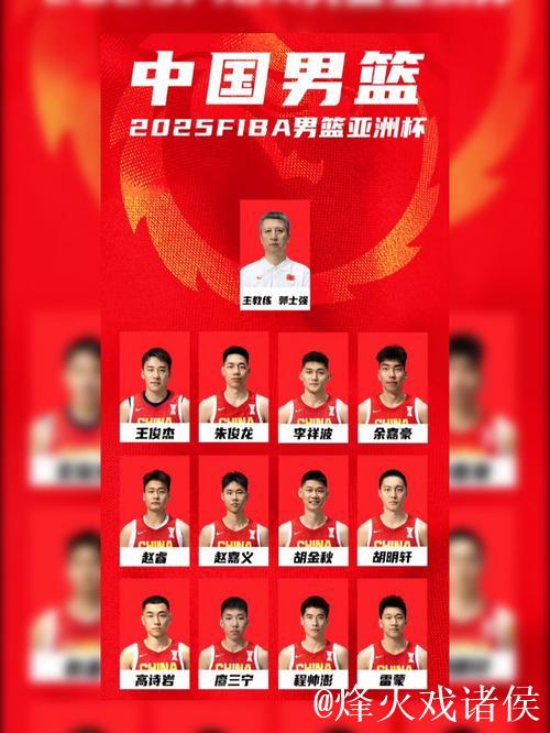 中国男篮公布世预赛名单 延续亚洲杯主要阵容