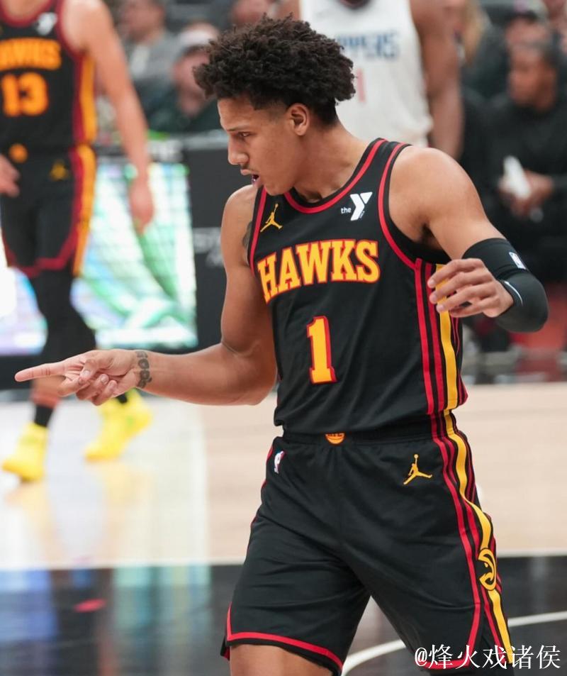 杰伦·约翰逊18+10+11布伦森24+5 老鹰客胜尼克斯 杰伦·约翰逊18+10+11布伦森24+5 老鹰客胜尼克斯